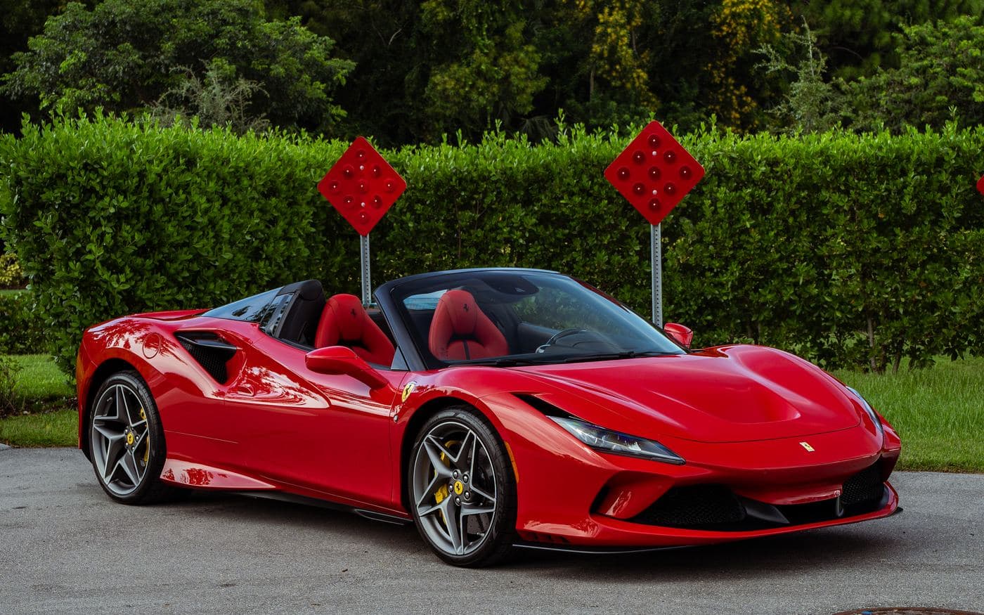Ferrari F8 Spider shot for R3 Motorcars in Naples